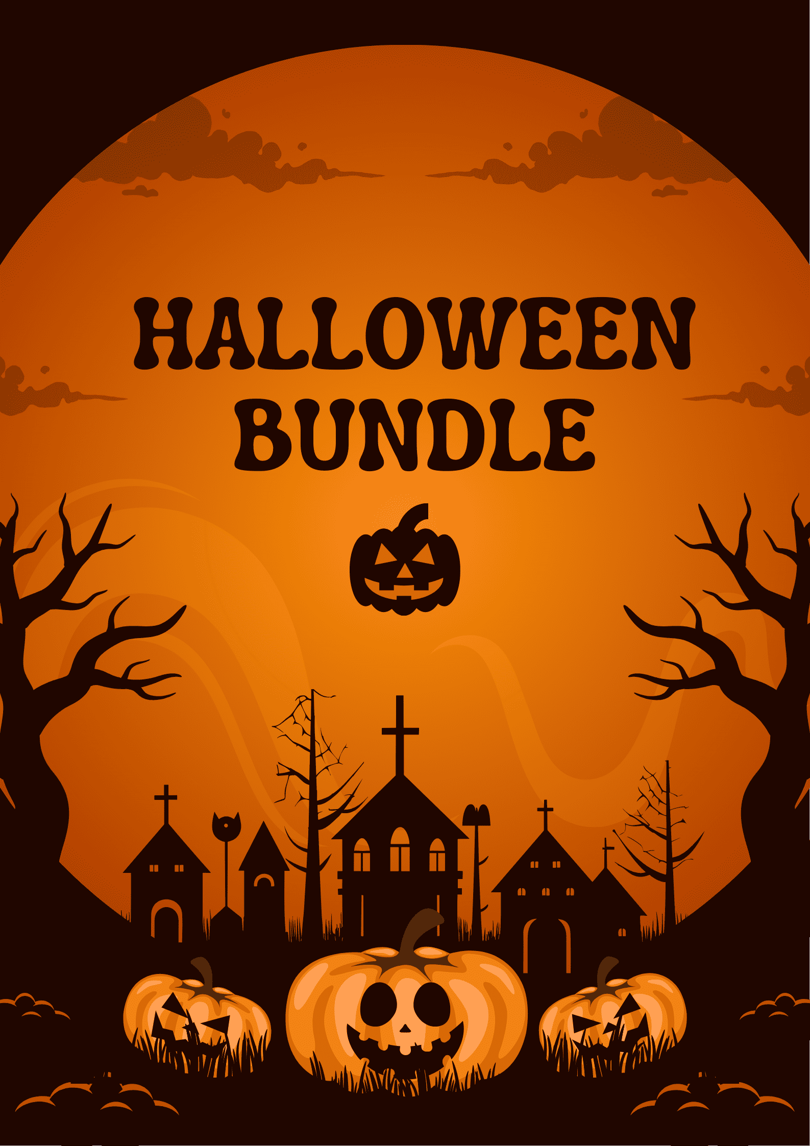 Halloween natural decoration bundle