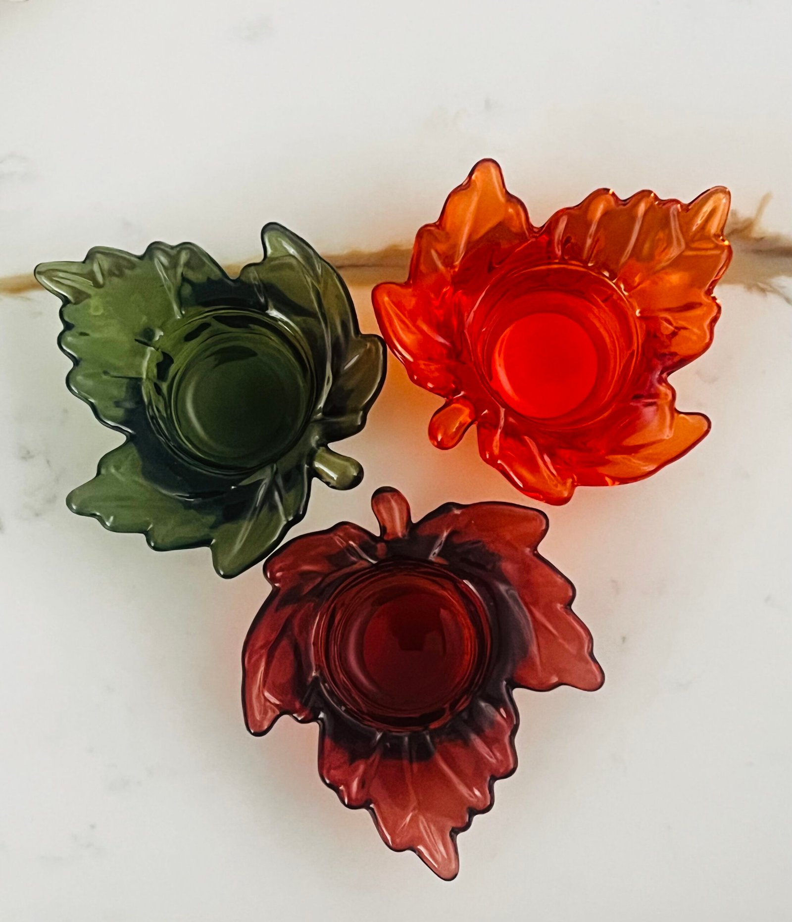 The Three Hues of Autumn Soy Wax Tealights